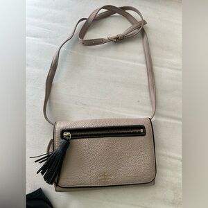 Kate Spade Taupe Interior Handbag